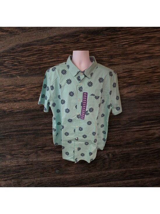 Hurley Other - Men's Hurley Short Sleeve Button Down Shirt Size XXL